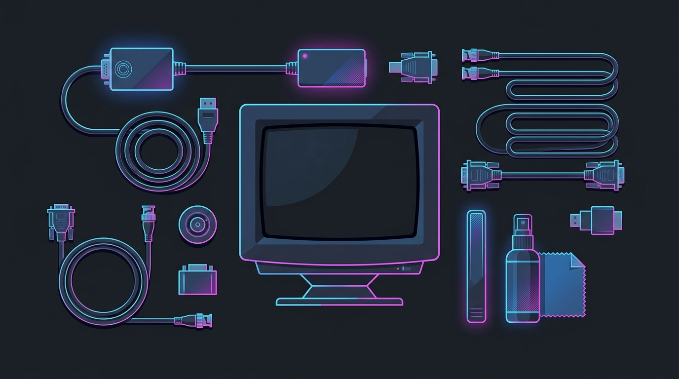 CRT Gaming Accessories You Need to Run a CRT on a Modern PC