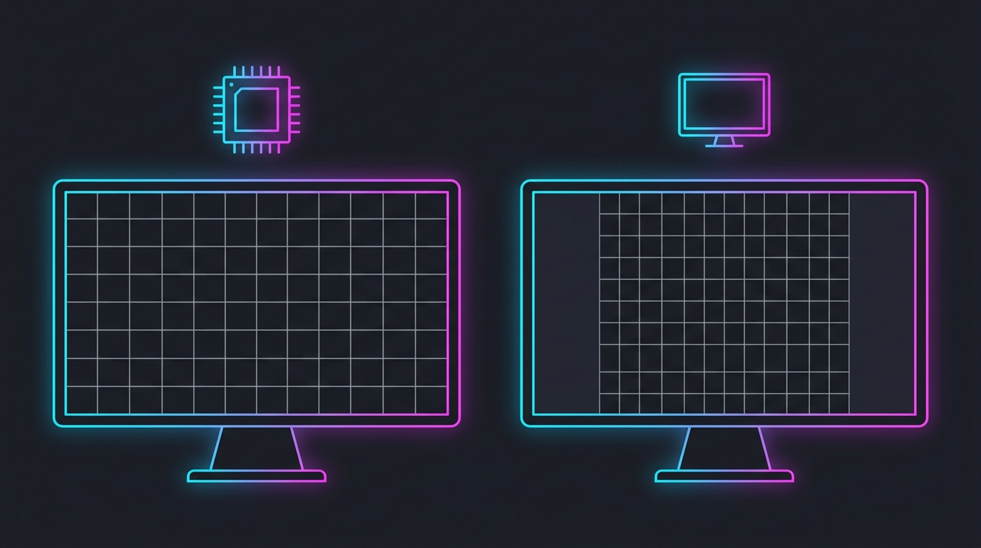 GPU Scaling vs Display Scaling for Stretched Resolution