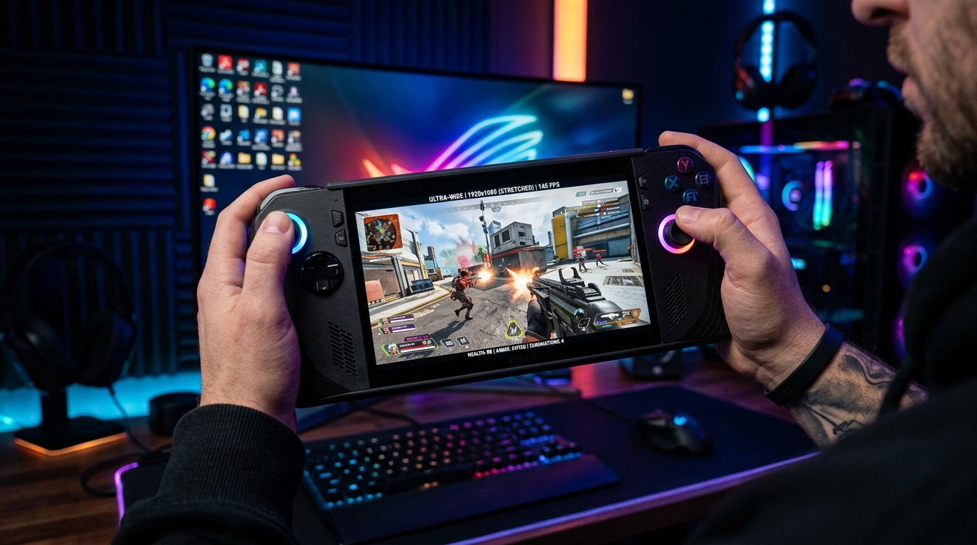 ROG Ally Stretched Resolution Guide: How to Set It Up