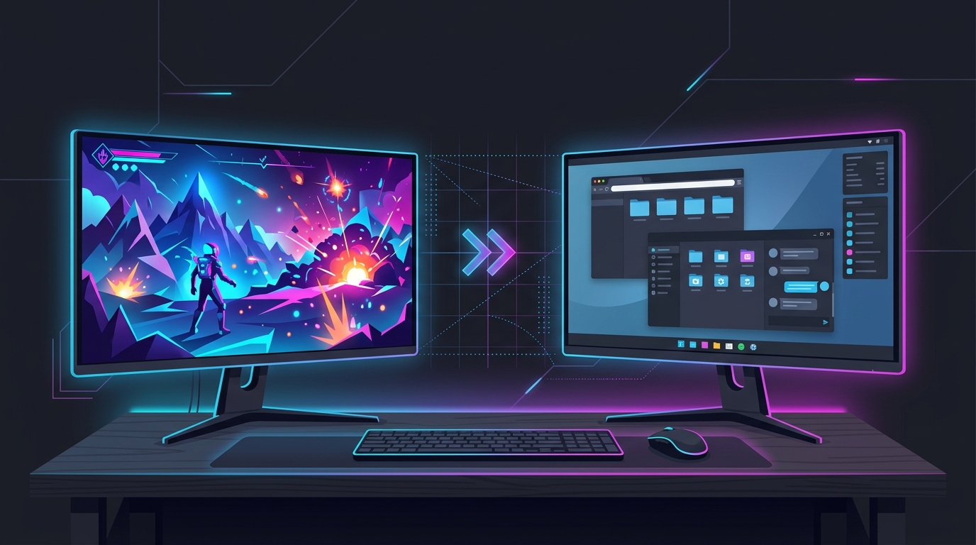 Stretched Resolution With Dual Monitors: Fix the Second-Screen Problem